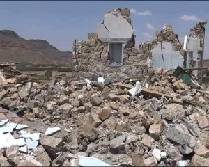 تدمير مدرسة في منطقة مرهبة3