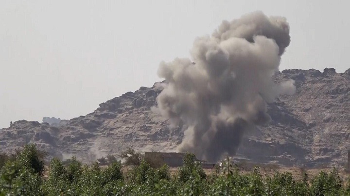 قصف سعودي في صعدة