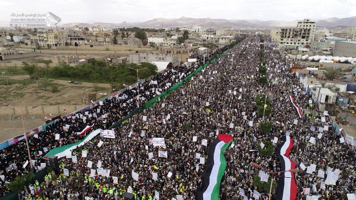 مسيرات مليونية في صنعاء